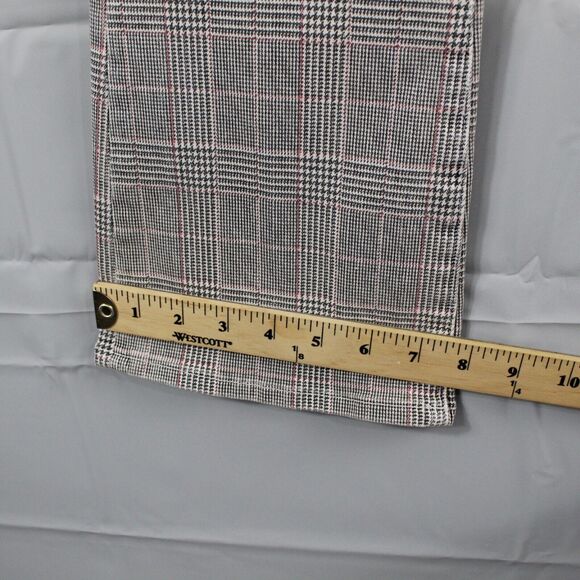 Frame Jeans Womens 24 Denim High Rise Crop Mini Boot Cut Washed Plaid Pant - Picture 13 of 14